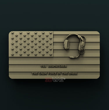 911 DISPATCHER 3D STL 3DWave